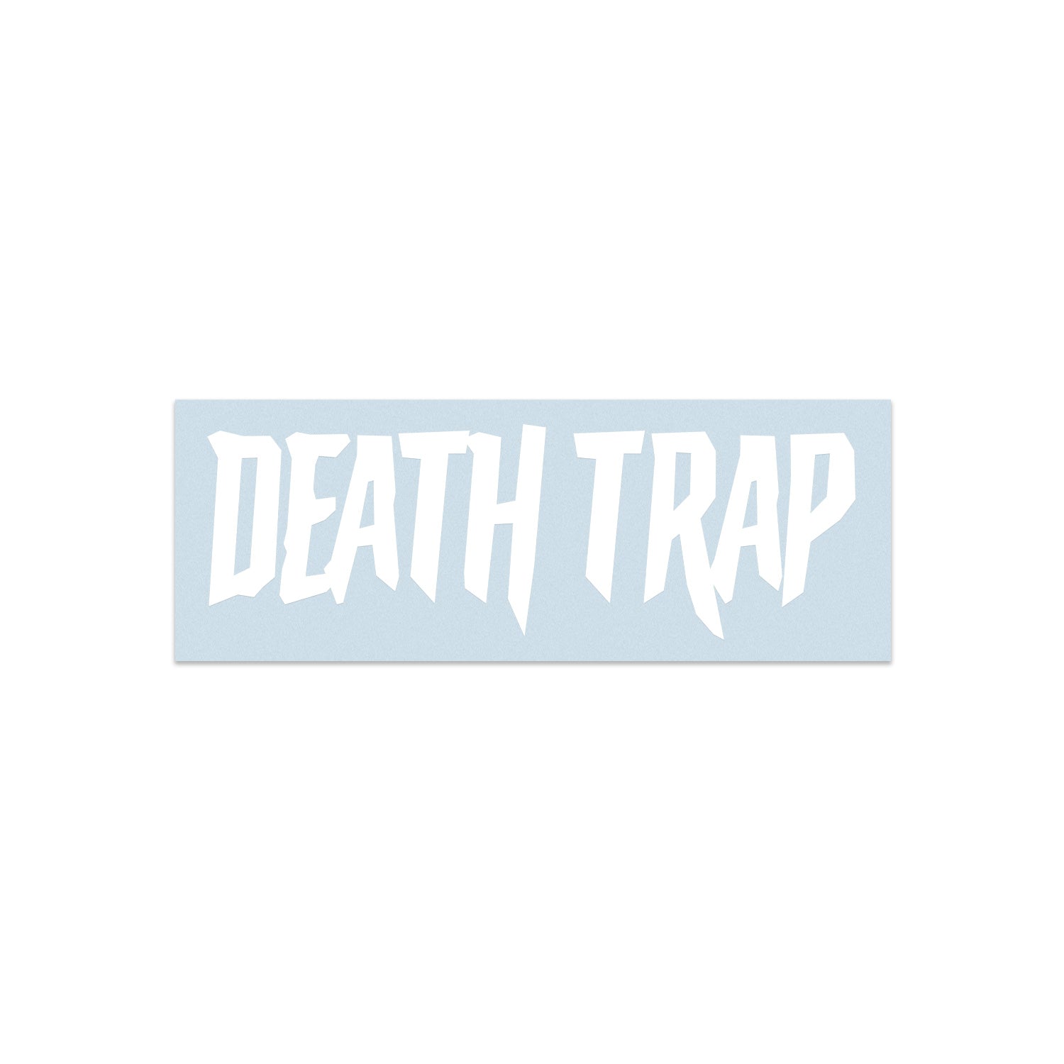 Die Cut Sticker - White Death Trap