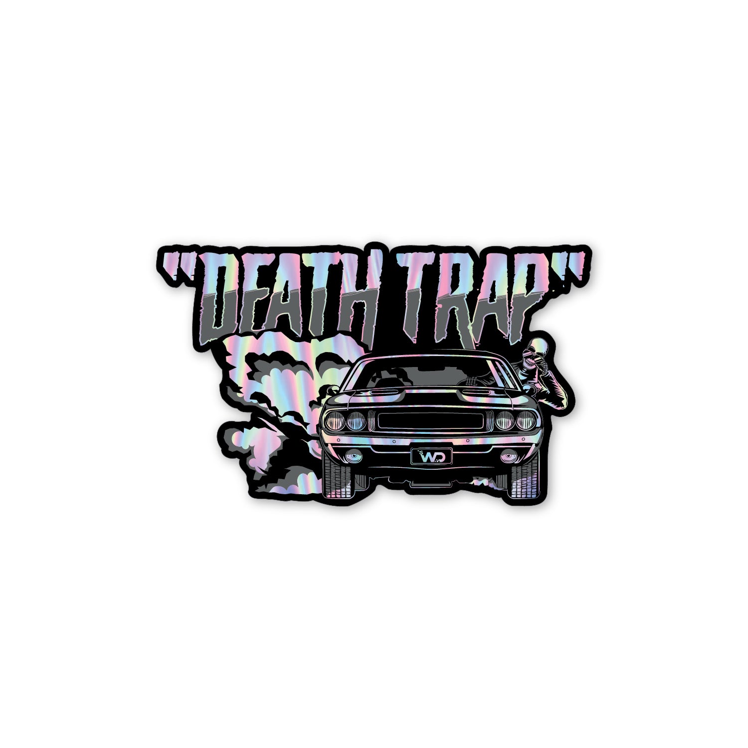 Sticker - Black Death Trap