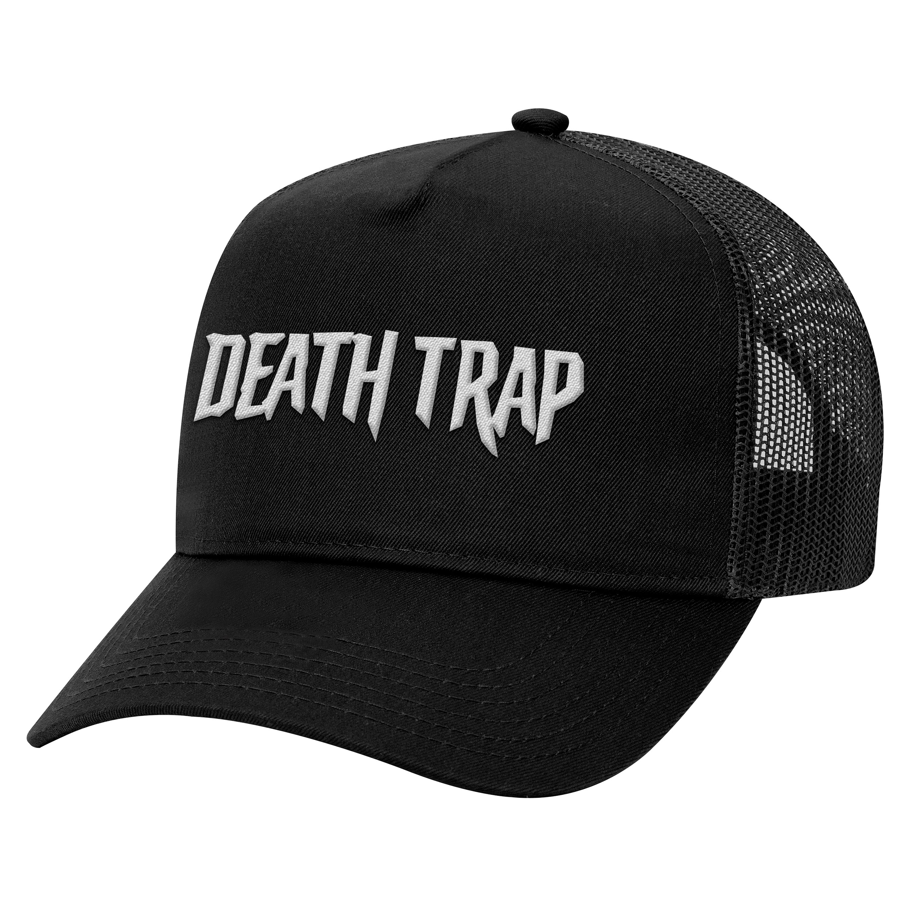 Trucker Hat - Black Death Trap